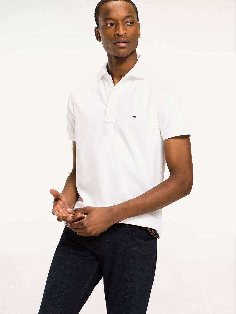 Polo-Tommy-de-algodon-con-corte-slim