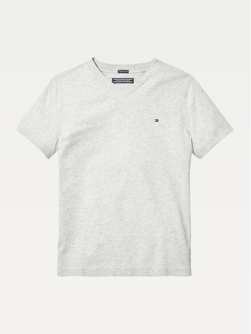 Camiseta de pico y algodón orgánico