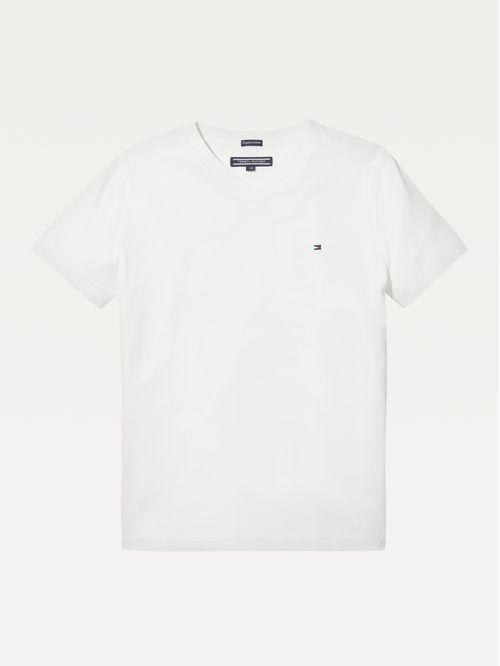 Camiseta de pico y algodón orgánico