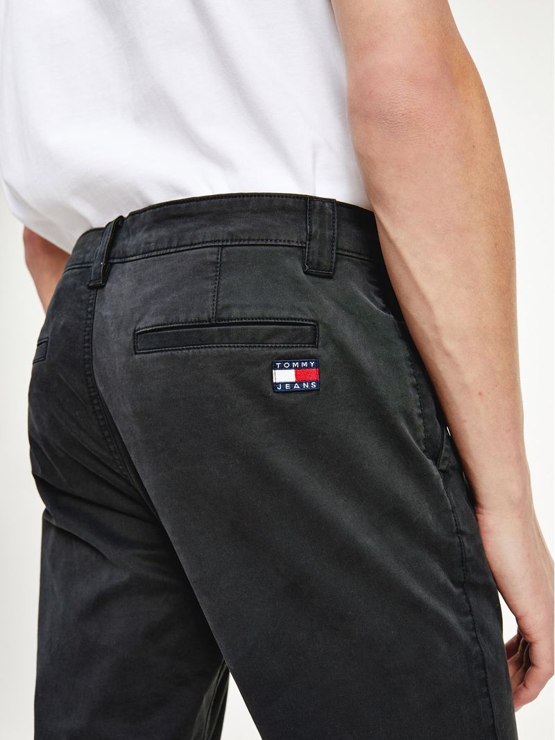 Pantalon-chino-Scanton-de-corte-slim-con-logo