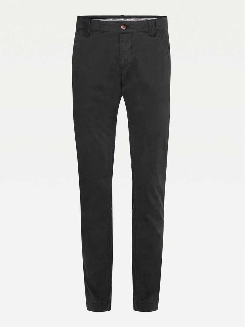 Pantalon-chino-Scanton-de-corte-slim-con-logo