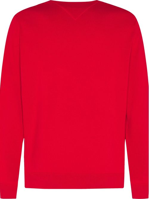 Jersey de algodón con cuello redondo