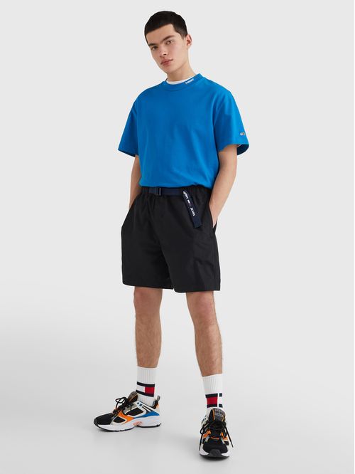 Pantalón corto playero con cinturón