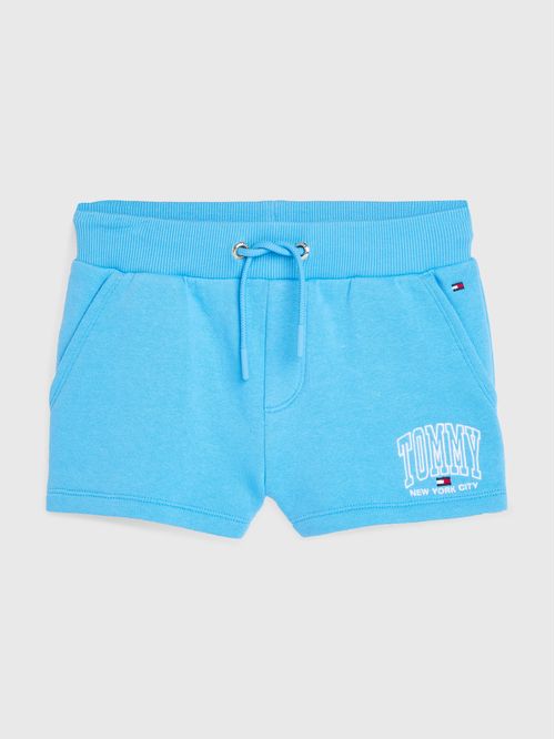 Shorts de estilo universitario en algodón