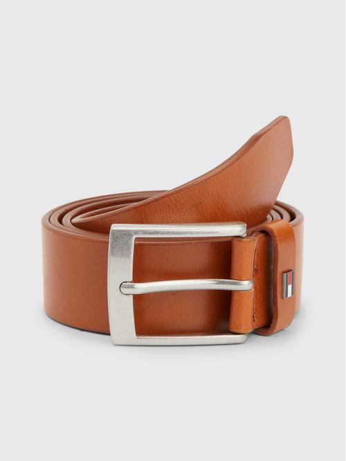 Cinturón Adan de cuero texturizada