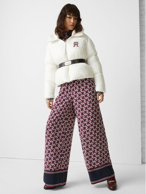 Chaqueta de plumón con monograma