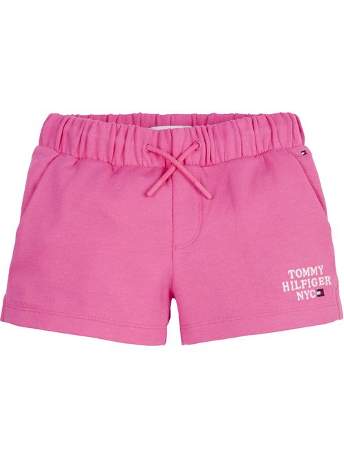 Pantalón corto de chándal con logo bordado