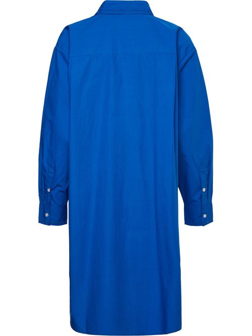 VESTIDO CAMISERO OVERSIZE HASTA LA RODILLA