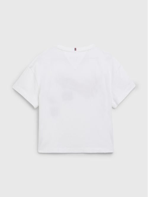 T-SHIRT DE ALGODÓN ORGÁNICO CON LENTEJUELAS