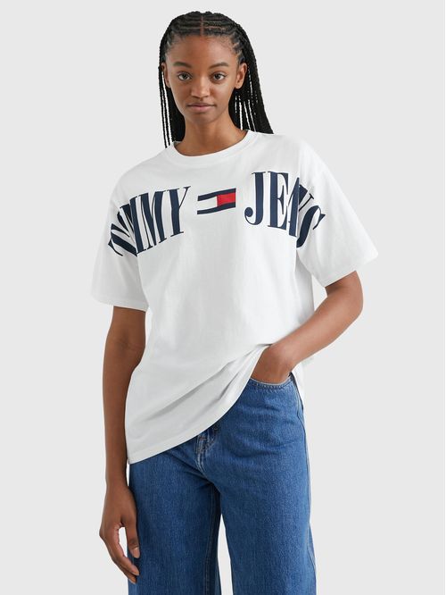 T-SHIRT DE CORTE OVERSIZE CON LOGO
