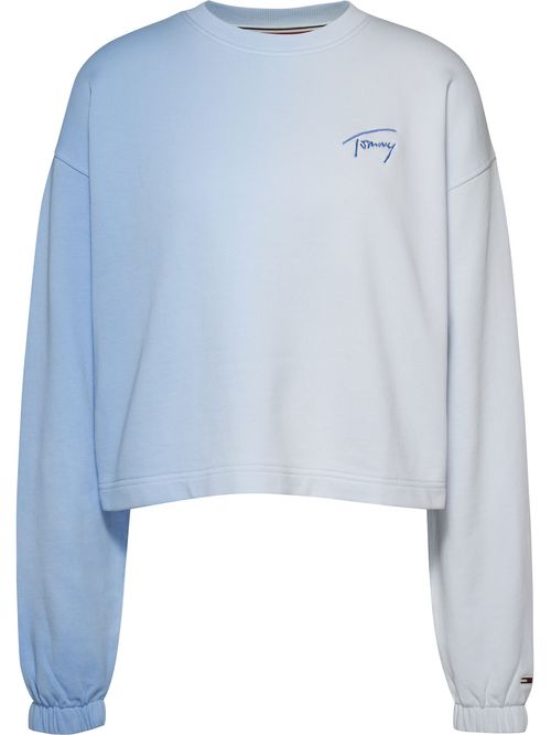 SUETER SIGNATURE HOLGADA CON EFECTO DEGRADÉ