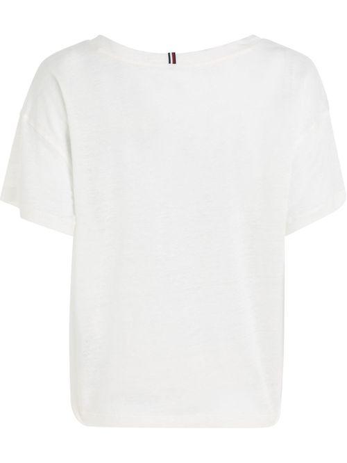 T-SHIRT AMPLIA CON CUELLO REDONDO