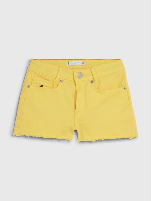 SHORTS JEANS HARPER CON BAJOS SIN REMATAR