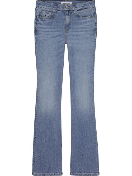 PANTALÓN JEANS CON BAJOS ACAMPANADOS