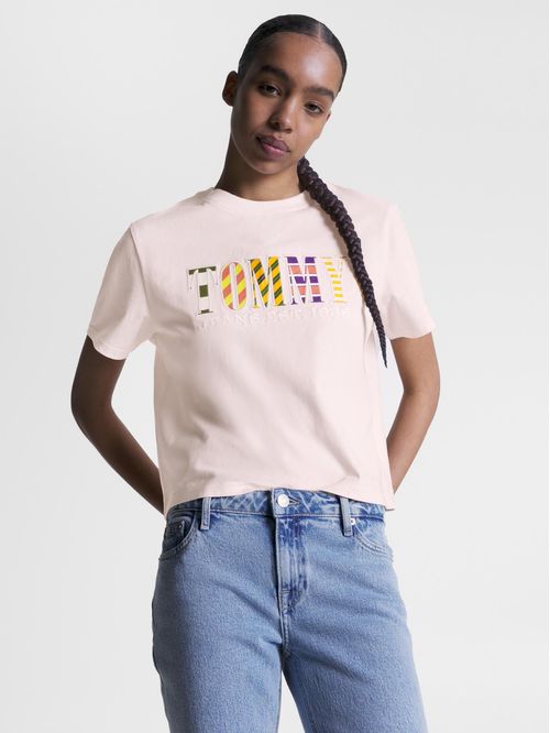 T-SHIRT DE CORTE AMPLIO CON LOGO