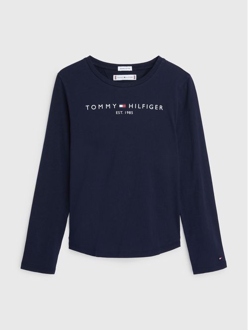 T-SHIRT MANGA LARGA EN ALGODÓN