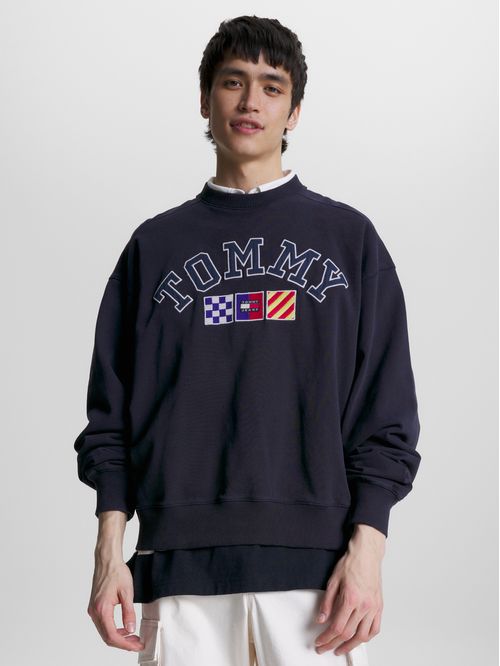 SUETER ARCHIVE DE CORTE HOLGADO CON LOGO