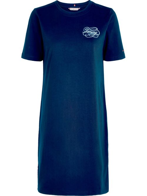 VESTIDO CAMISERO CON LOGO