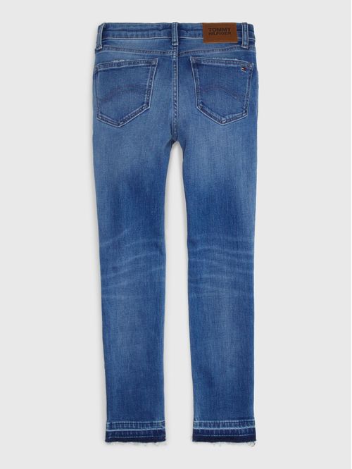 Jeans Nora ceñidos con efecto desteñido