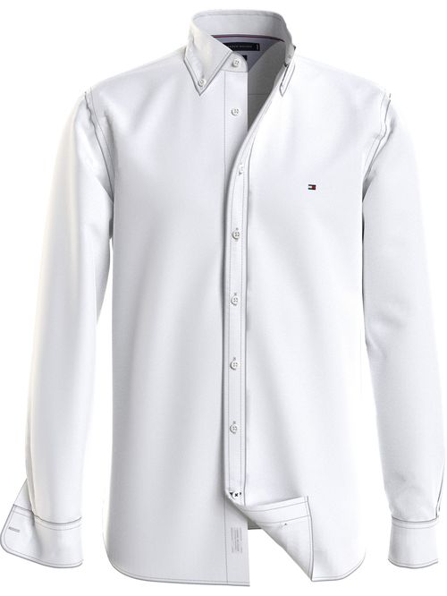 Camisa solid con logo