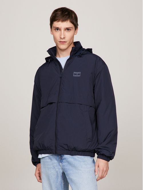 Chumpa con capucha y logo tonal