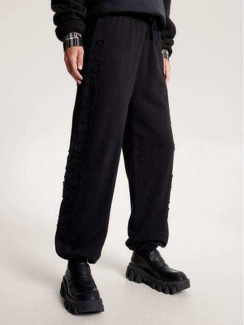 Joggers amplios con aplicación de logo tonal