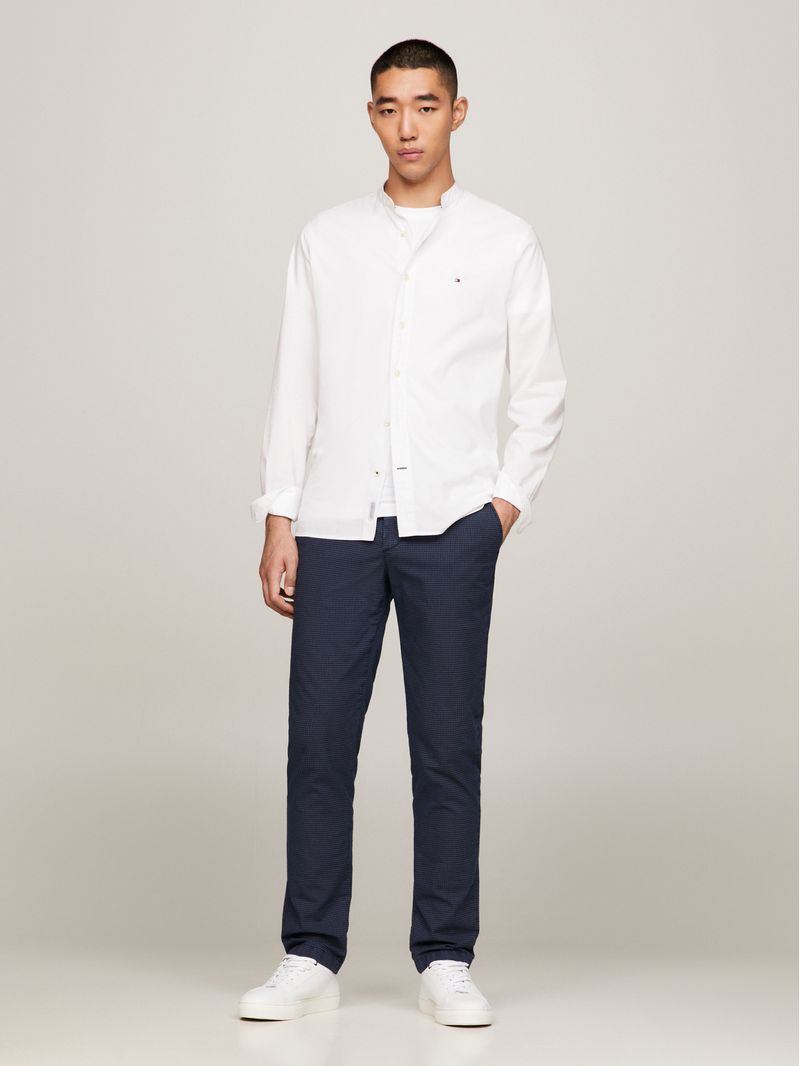 Camisa-con-cuello-ribeteado-y-corte-regular