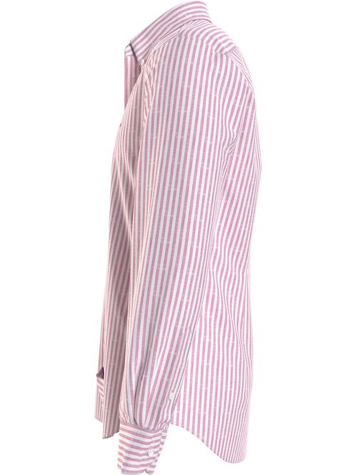 Camisa de rayas con logo