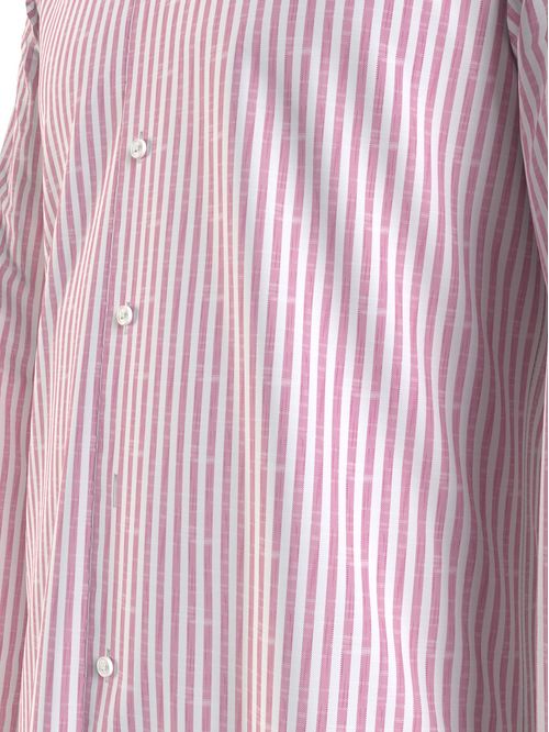 Camisa de rayas con logo