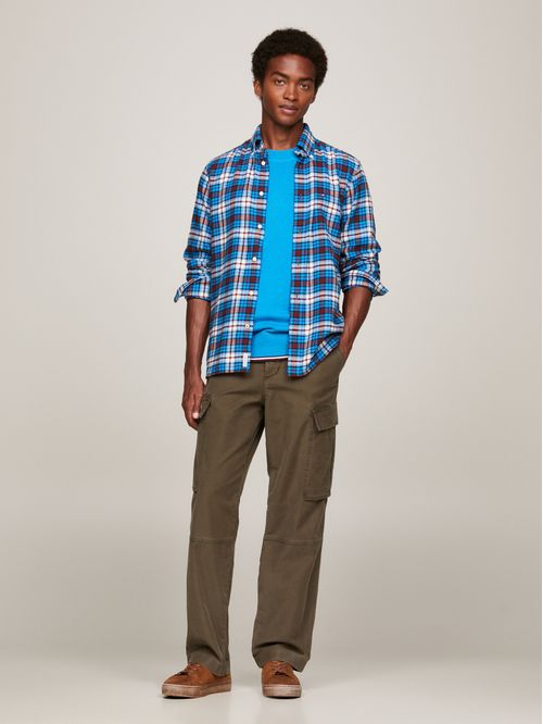 Camisa regular de tartán Tommy