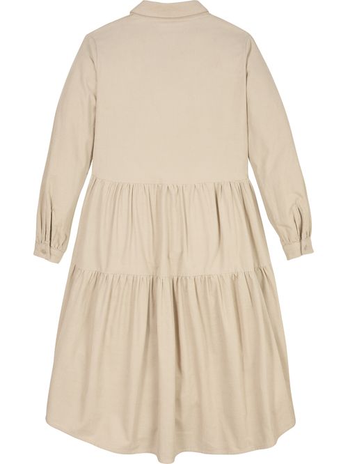 Vestido camisero ribcord