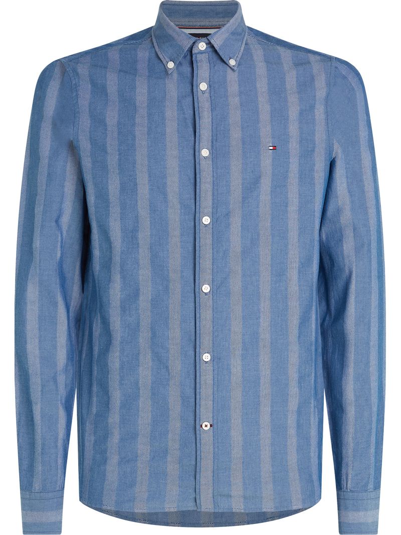 Camisa-Oxford-slim-de-rayas-tonales
