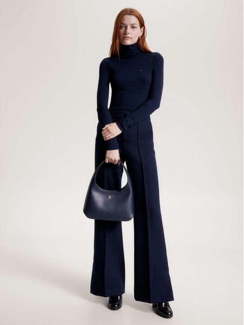 Playera de corte slim con Cuello alto