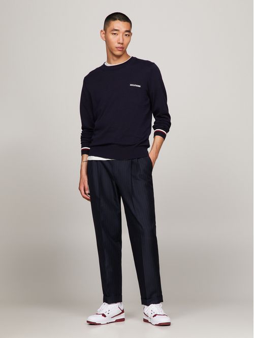 Suéter Global Stripe con logo