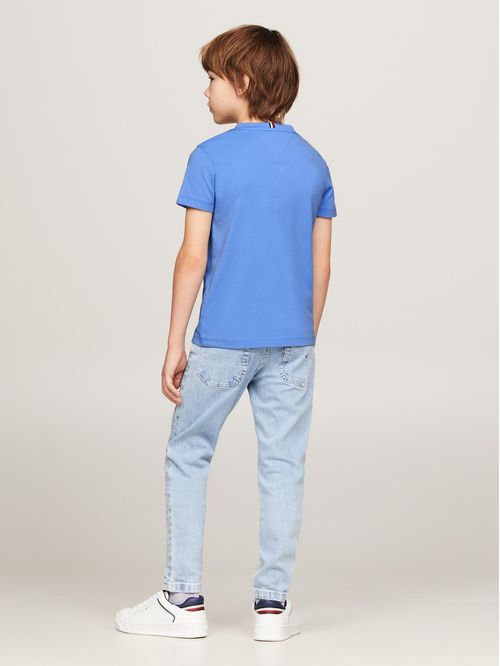 Playera de cuello redondo con logo