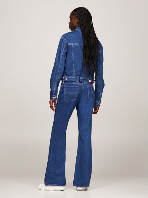 Jeans Sophie acampanados de talle bajo