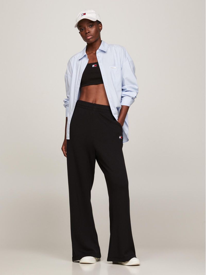 Pantalon-de-chandal-amplio-con-parche-de-Tommy