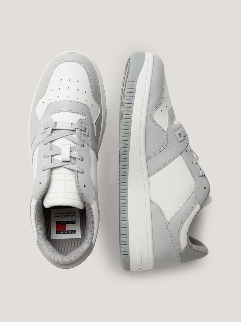 Zapato-tenis-de-baloncesto-retro-de-Cuero