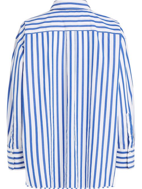 Camisa de rayas con corte ancho