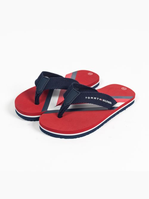 CHANCLETAS DE PISCINA CON LOGO TH EN LA PLANTILLA