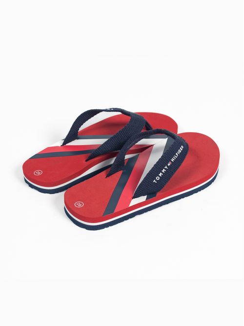 CHANCLETAS DE PISCINA CON LOGO TH EN LA PLANTILLA