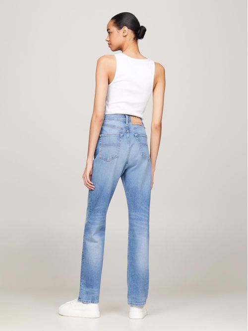 Jeans Julie rectos de talle superalto