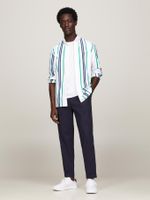 Camisa-tipo-polo-de-rayas-con-corte-regular