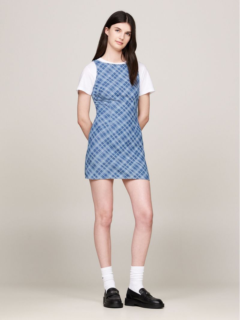 Vestido-lencero-corto-de-cuadros-escoceses