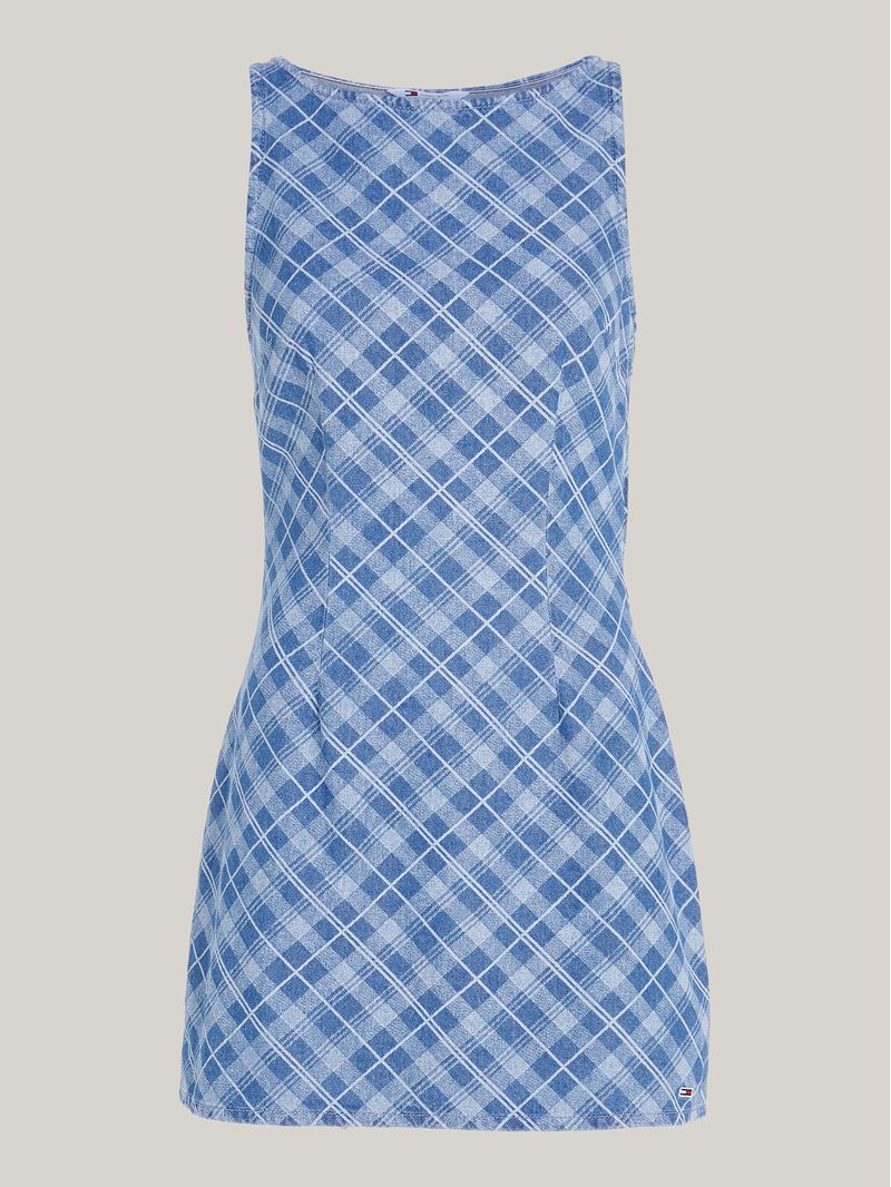Vestido-lencero-corto-de-cuadros-escoceses