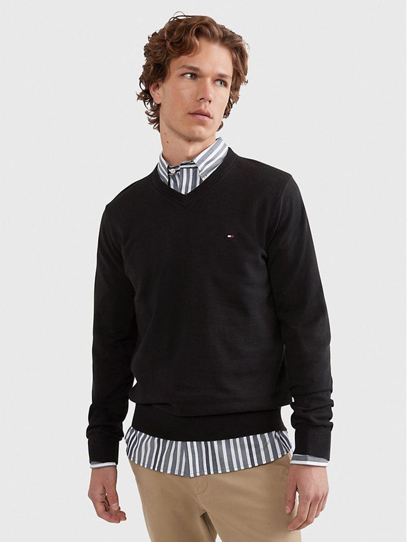 Sueter-con-cuello-en-V-