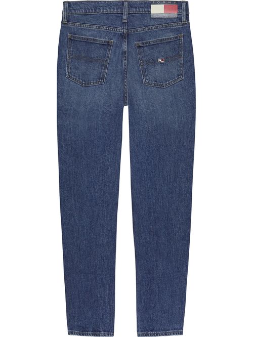 Jeans Izzie de corte slim y talle alto