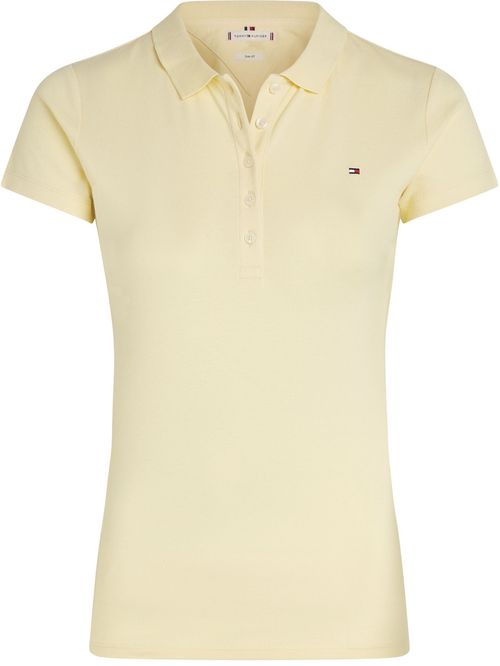 Polo de corte slim con logo