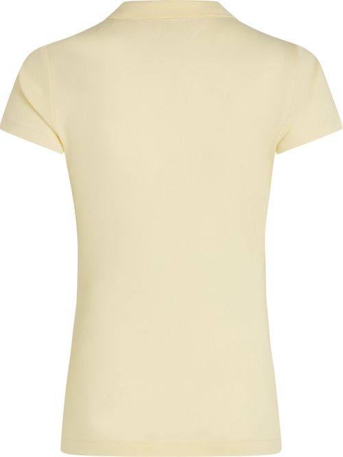 Polo de corte slim con logo