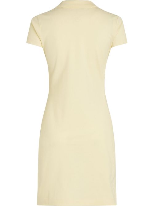 Vestido tipo polo de corte slim